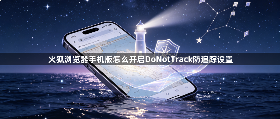 火狐浏览器手机版怎么开启DoNotTrack防追踪设置1