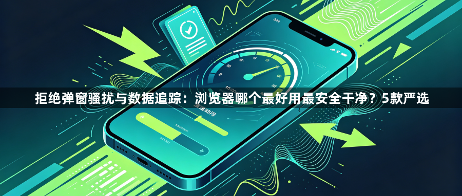 拒绝弹窗骚扰与数据追踪：浏览器哪个最好用最安全干净？5款严选1