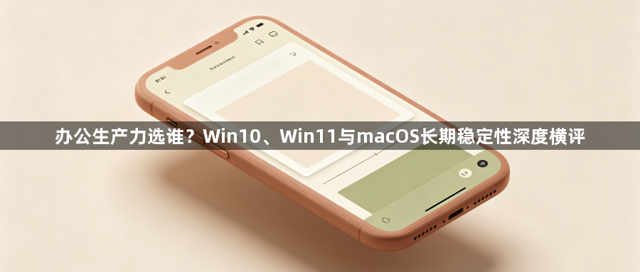 办公生产力选谁？Win10、Win11与macOS长期稳定性深度横评1