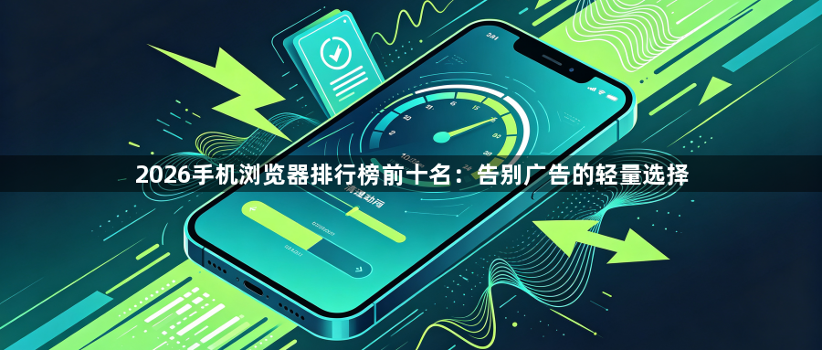 2026手机浏览器排行榜前十名：告别广告的轻量选择1