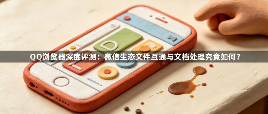 QQ浏览器深度评测：微信生态文件互通与文档处理究竟如何？1