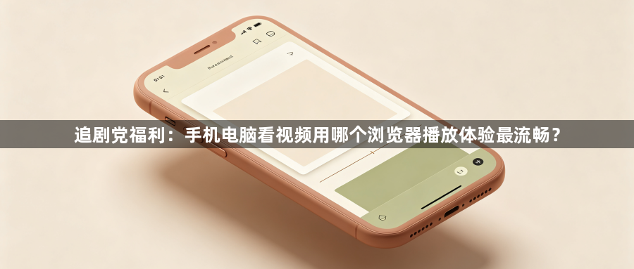 追剧党福利：手机电脑看视频用哪个浏览器播放体验最流畅？1