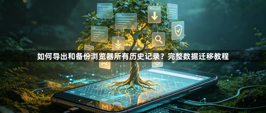 如何导出和备份浏览器所有历史记录？完整数据迁移教程1