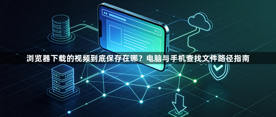 浏览器下载的视频到底保存在哪？电脑与手机查找文件路径指南1