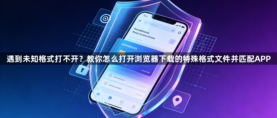 遇到未知格式打不开？教你怎么打开浏览器下载的特殊格式文件并匹配APP1