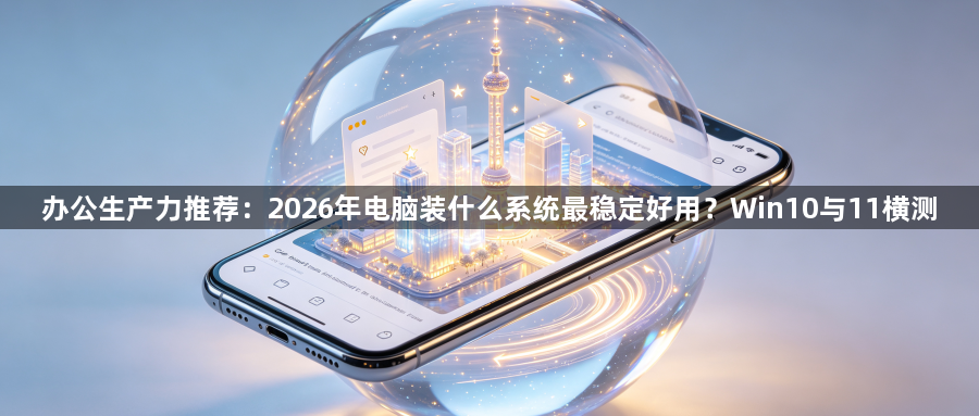 办公生产力推荐:2026年电脑装什么系统最稳定好用?Win10与11横测1