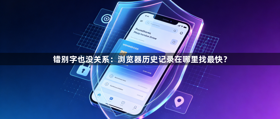 错别字也没关系：浏览器历史记录在哪里找最快？1