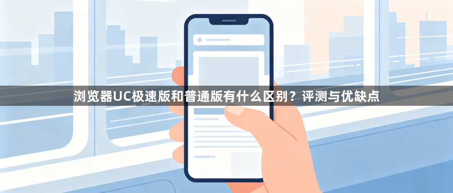 浏览器UC极速版和普通版有什么区别？评测与优缺点1
